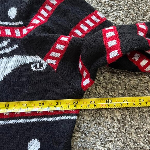 Disney Nightmare Before Christmas Mens Large Sweater, Spooky Christmas Pullover - Picture 6 of 6